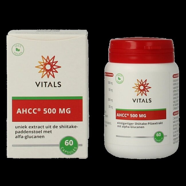 Vitals AHCC 500mg 60 Capsules