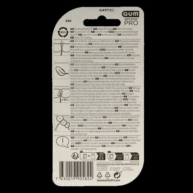 GUM Soft picks advanced pro small 30 Stuks