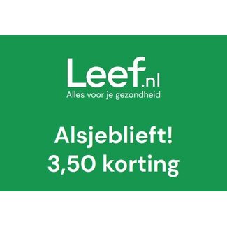 Leef.nl Leef.nl Leef.nl 3.50 kortingsvoucher 1 Stuks