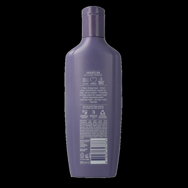 Shampooing Andrélon Oil & Care 300 ml