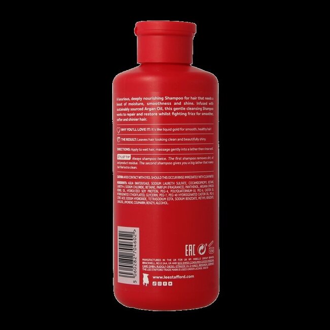 Lee Stafford Argan oil shampoo nourishing 250 Milliliter