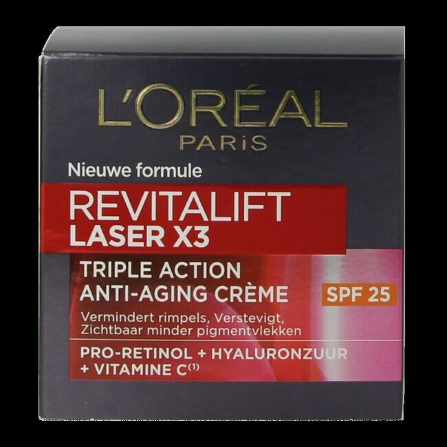 Revitalift laser X3 dagcreme SPF25 50 Milliliter