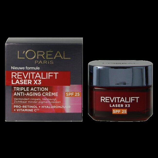 L'Oreal Paris Revitalift laser X3 dagcreme SPF25 50 Milliliter