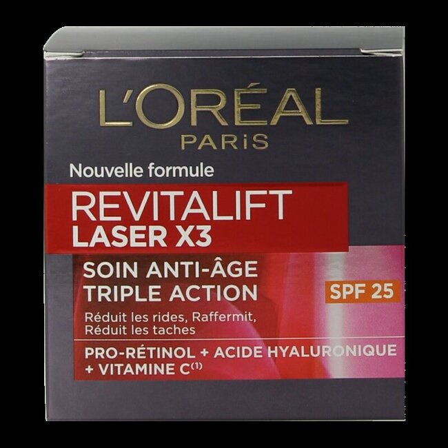 L'Oréal Paris Revitalift Laser X3 Crème de Jour SPF25 50 ml