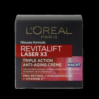 L'Oreal Paris L'Oréal Paris Revitalift Laser X3 Crème de Nuit 50 ml
