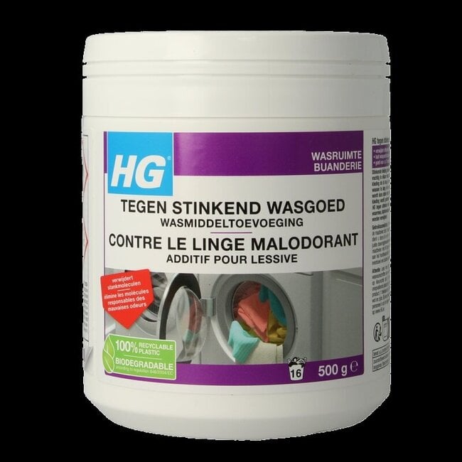 Wasmiddel stinkend wasgoed 500 Gram