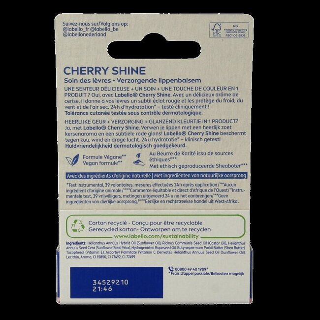 Labello Cerise blister 4,8 g