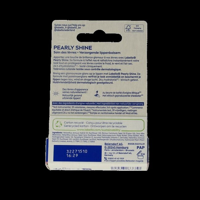 Labello Pearl & Shine blister 4,8 g