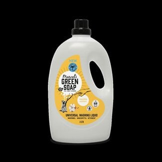 Marcel's Green Soap Wasmiddel vanille & katoen 3000 Milliliter