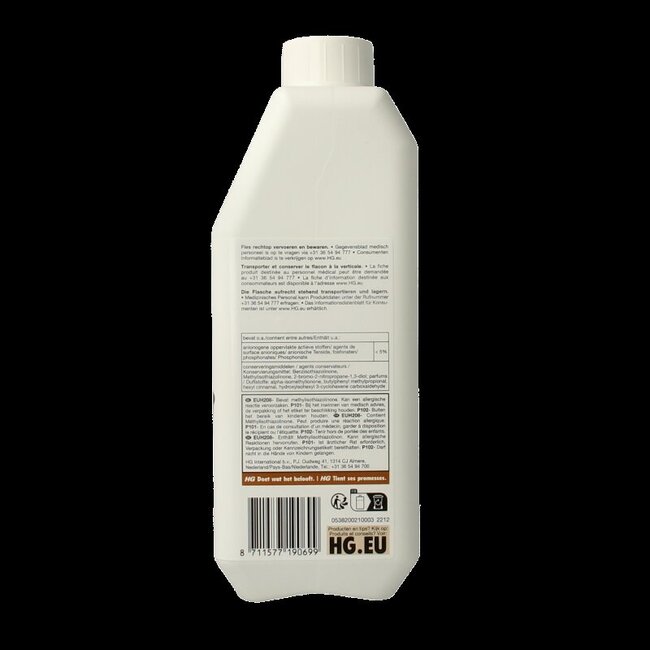 HG Nettoyant pour pierres naturelles sans traces 1 litre