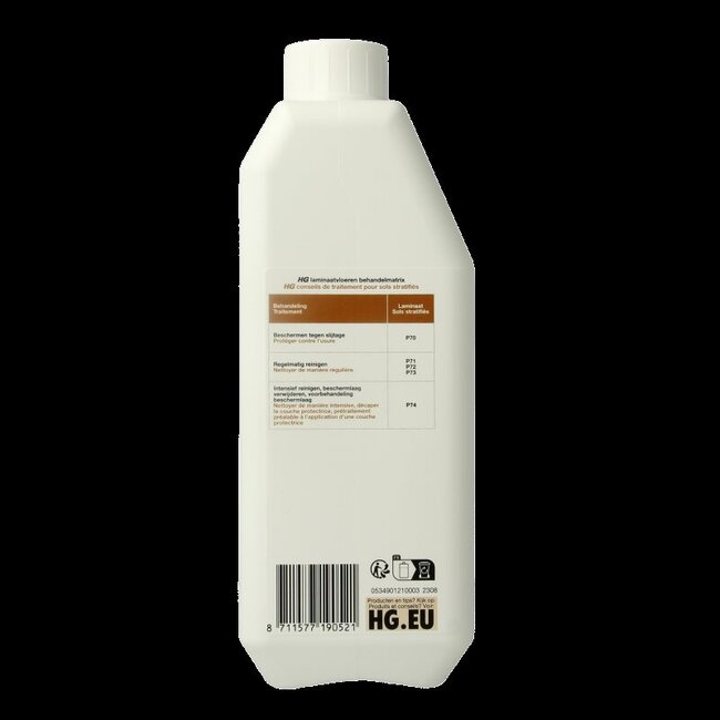 HG Nettoyant pour sols stratifiés 1 litre