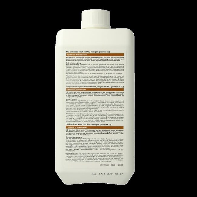 HG Nettoyant pour sols stratifiés 1 litre