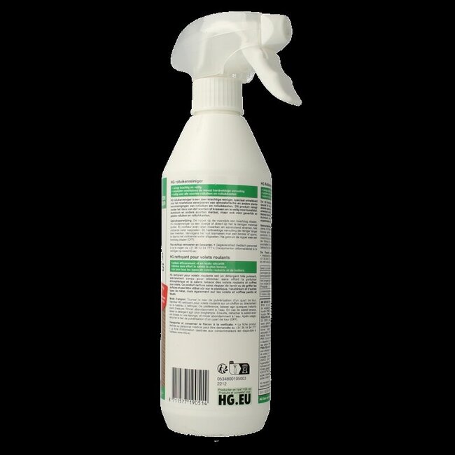 HG Nettoyant pour volets roulants 500 ml