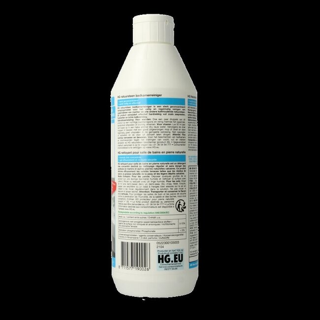 HG Nettoyant pour salle de bains en pierre naturelle 500 ml