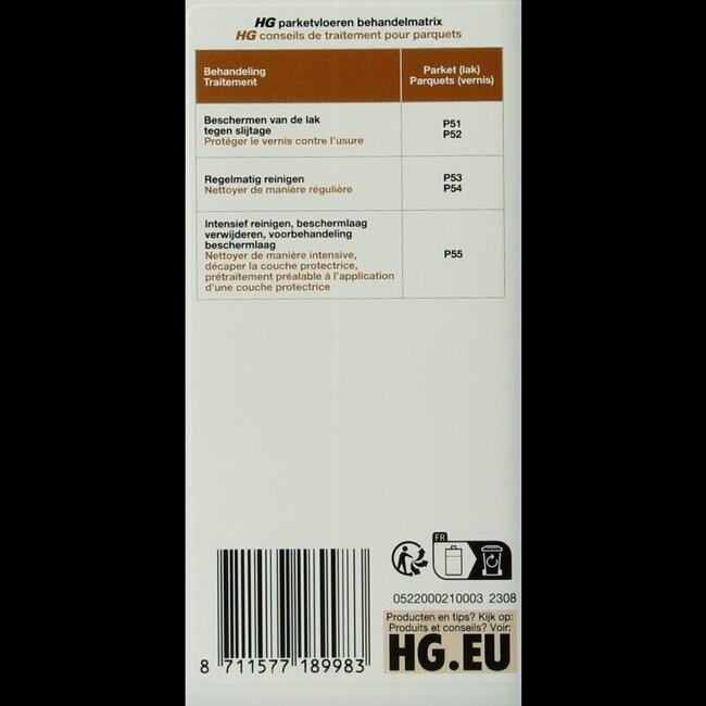 HG Parketreiniger 1 Liter
