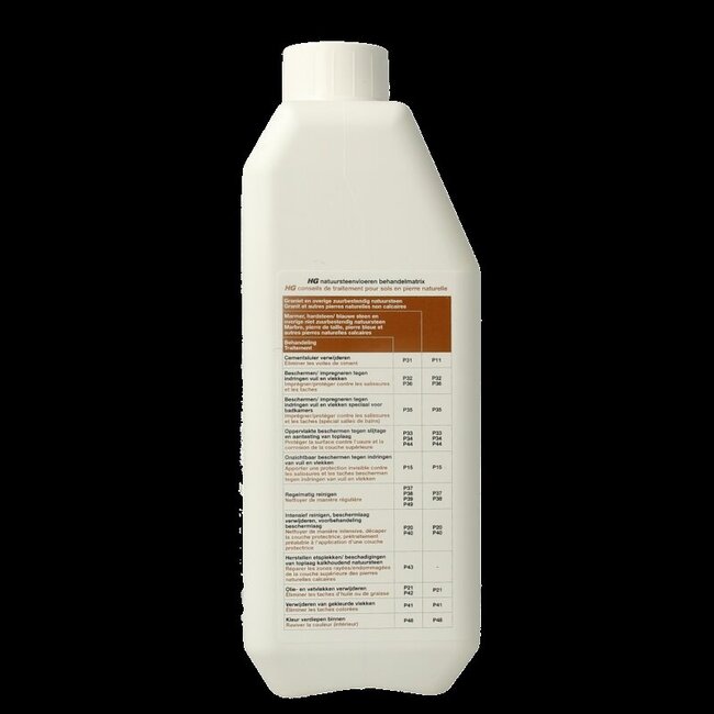 HG Natuursteen cementsluier verwijderaar 1 Liter