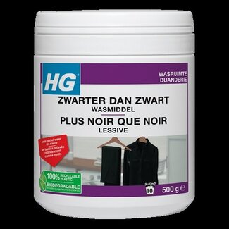 HG HG Lessive plus noir que noir 500 g