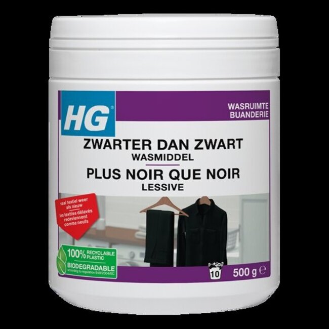 Wasmiddel zwarter dan zwart 500 Gram