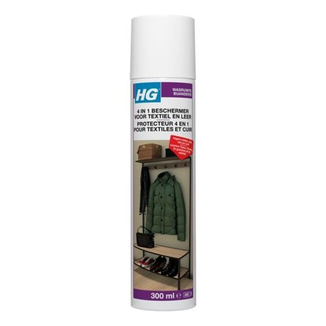 4-in-1 Beschermer voor textiel spray 300 Milliliter