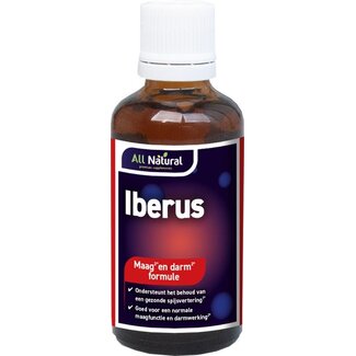 All Natural All Natural Iberus maag darm formule 100 Milliliter