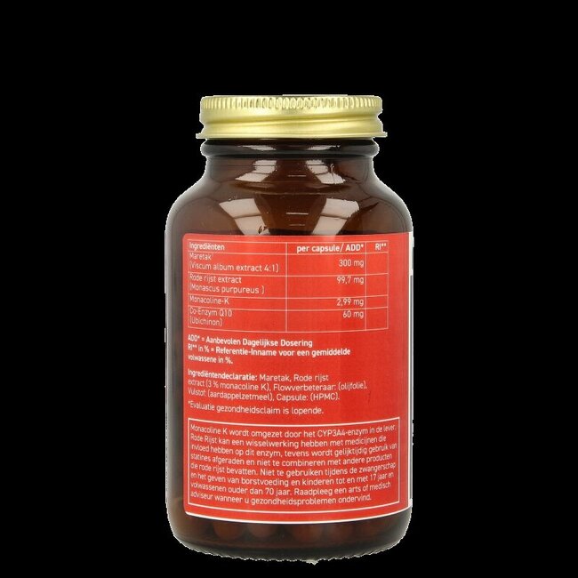 All Natural Riz rouge Q10 60 mg 90 gélules végétales