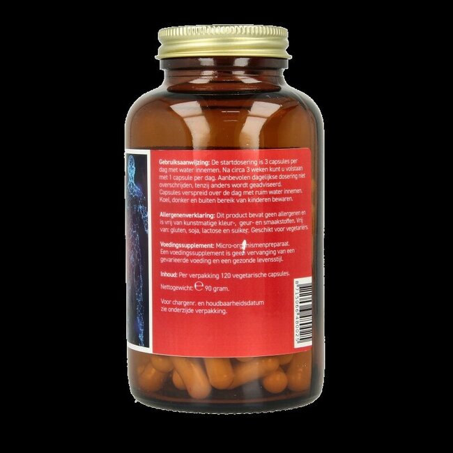 All Natural Probiotica basis 120 Vegetarische capsules