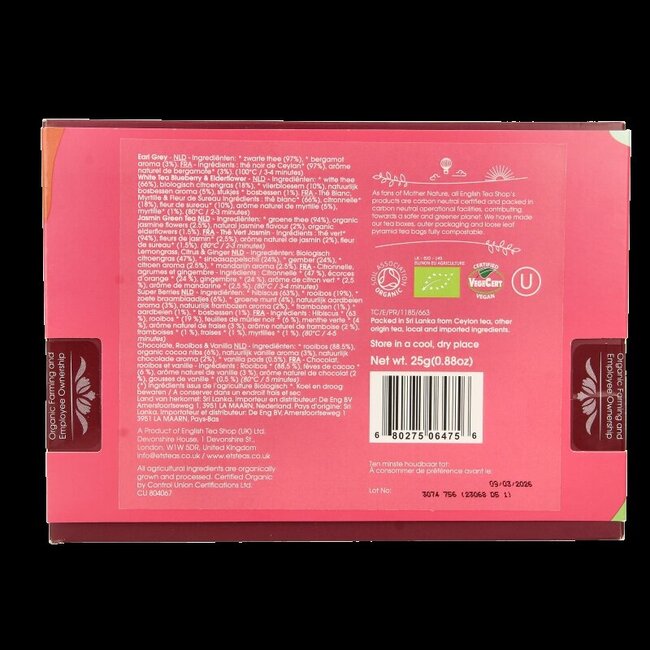 English Tea Shop Thé Classique Bio 12 Sachets