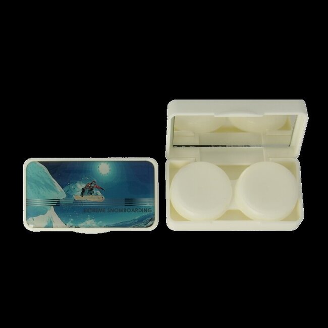 IBD Minikit étuis à lentilles fantaisie assortis 1 set