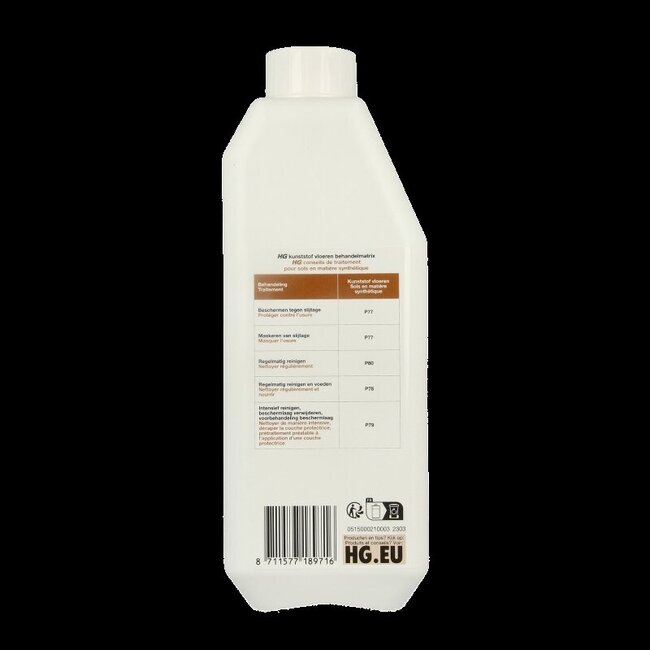 HG Kunststofreiniger 1 Liter