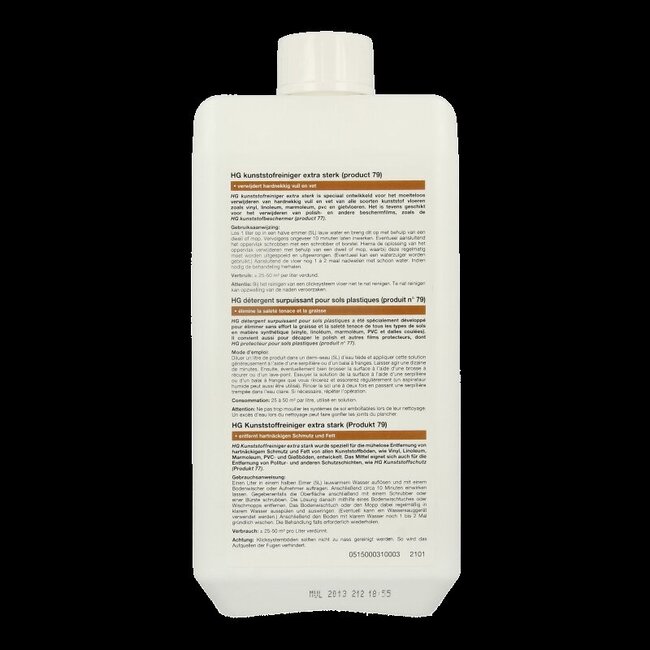HG Nettoyant pour sols synthétiques 1 litre