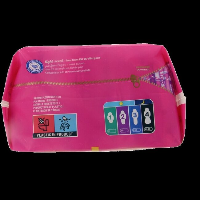 Always Serviettes Hygiéniques Platinum Long 40 Pièces