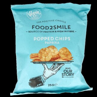 Food2Smile Food2Smile Chips soufflées au paprika 25 g