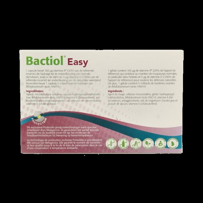 Metagenics Bactiol easy 60 Capsules