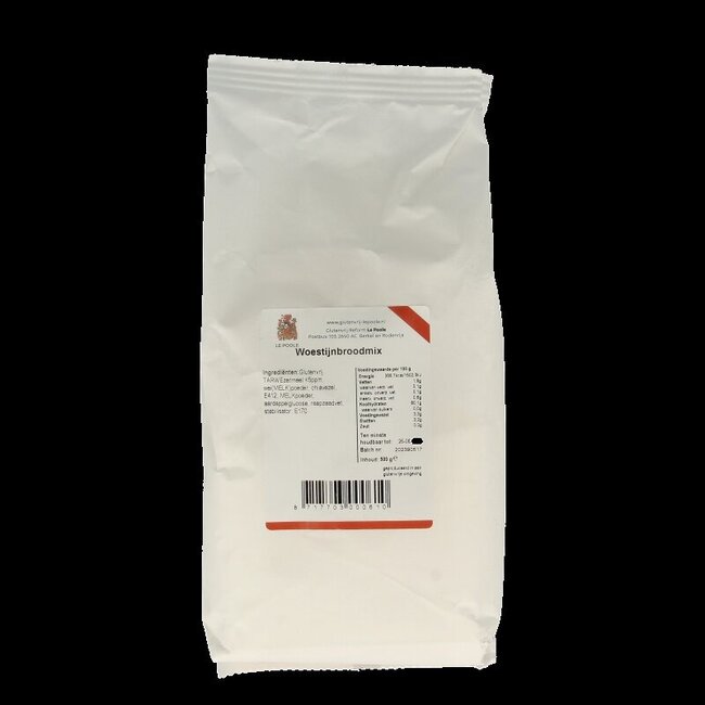 Le Poole Woestijnbroodmix 500 Gram