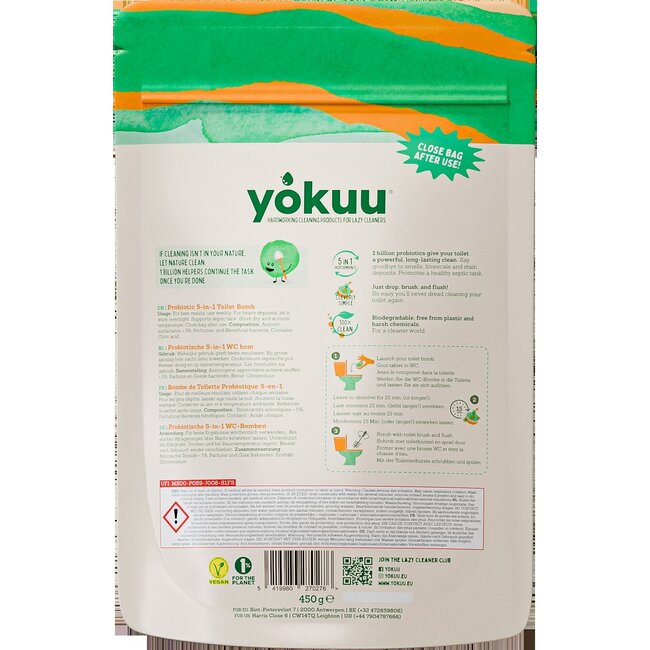 Yokuu Toilet bomb probiotic 30 Tabletten