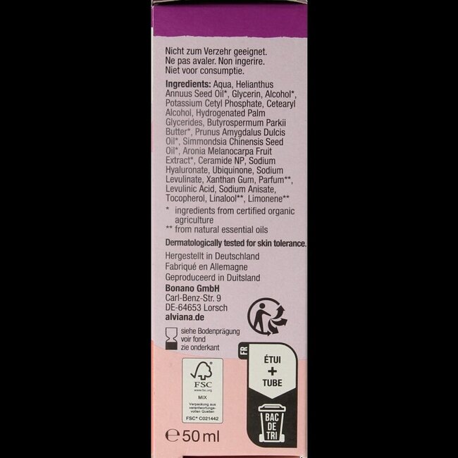 Alviana Dagcreme anti-aging Q10 50 Milliliter