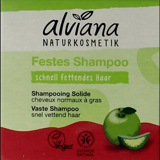 Alviana Shampoing solide Alviana pour cheveux gras 60 g