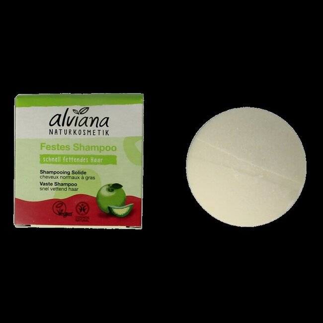 Shampoing solide Alviana pour cheveux gras 60 g