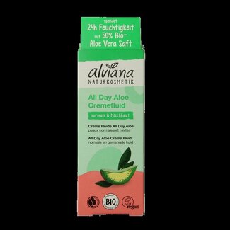 Alviana Alviana Fluide crème à l'aloe vera All day 50 ml