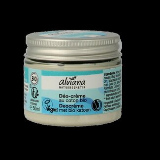 Alviana Alviana Crème déodorante coton 50 ml