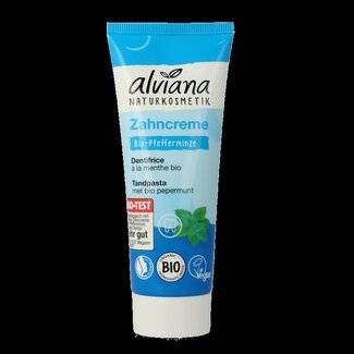 Alviana Tandpasta met munt  75 Milliliter