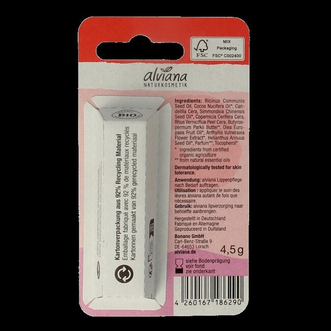 Alviana Lipverzorging repair en care 4.5 Gram