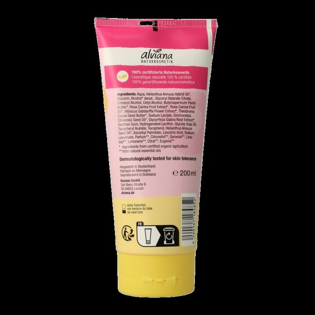 Alviana Lait corporel flower emotion 200 ml