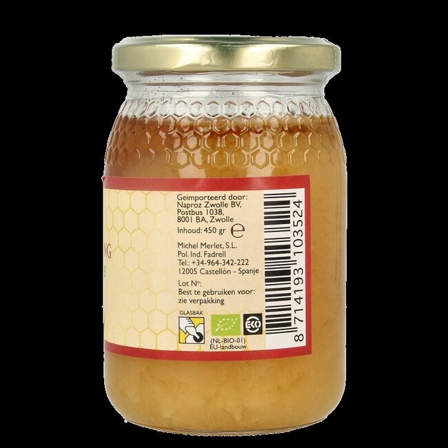 Michel Merlet Miel de fleurs bio 450 g