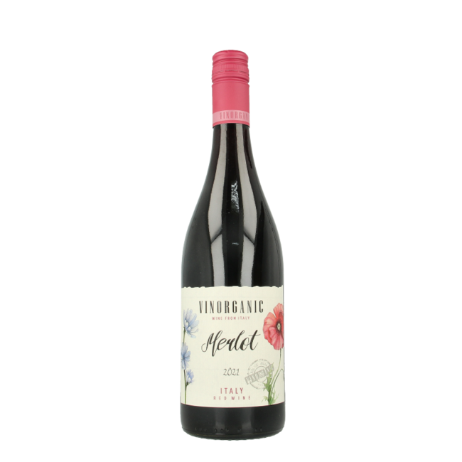 Vinorganic Merlot Italia rood bio 750 Milliliter