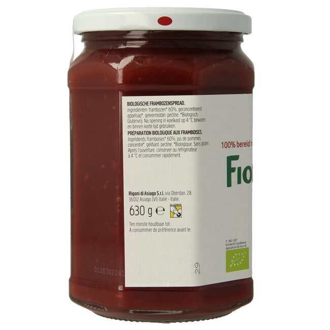Fiordifrutta Framboises bio 630 g