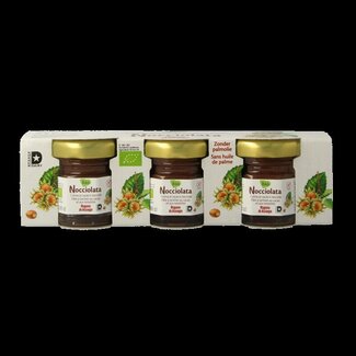 Nocciolata Nocciolata Choco hazelnootpasta bio 75 Gram