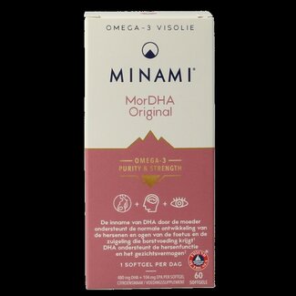 Minami Minami MorDHA original citroensmaak 60 Softgels