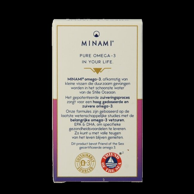 Minami MorEPA enfants + vitamine D3 60 capsules molles