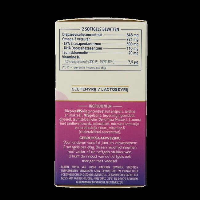 Minami MorEPA kids + vitamine D3 60 Softgels